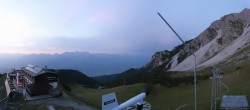Archived image Webcam Axams: View Birgitzköpflhaus 19:00