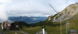 Archived image Webcam Axams: View Birgitzköpflhaus 17:00