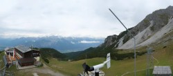 Archiv Foto Webcam Axams: Blick vom Birgitzköpflhaus 08:00