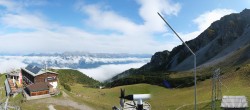 Archived image Webcam Axams: View Birgitzköpflhaus 08:00