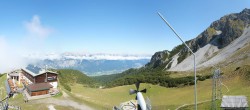 Archived image Webcam Axams: View Birgitzköpflhaus 10:00