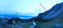 Archiv Foto Webcam Axams: Blick vom Birgitzköpflhaus 05:00