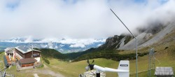 Archiv Foto Webcam Axams: Blick vom Birgitzköpflhaus 11:00