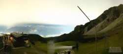 Archiv Foto Webcam Axams: Blick vom Birgitzköpflhaus 23:00