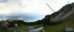 Archiv Foto Webcam Axams: Blick vom Birgitzköpflhaus 01:00
