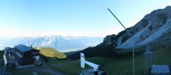 Archiv Foto Webcam Axams: Blick vom Birgitzköpflhaus 08:00