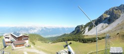 Archiv Foto Webcam Axams: Blick vom Birgitzköpflhaus 11:00