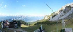 Archiv Foto Webcam Axams: Blick vom Birgitzköpflhaus 15:00