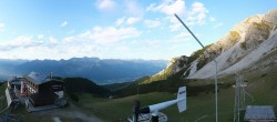 Archiv Foto Webcam Axams: Blick vom Birgitzköpflhaus 17:00
