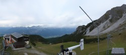 Archiv Foto Webcam Axams: Blick vom Birgitzköpflhaus 17:00