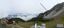 Archiv Foto Webcam Axams: Blick vom Birgitzköpflhaus 09:00