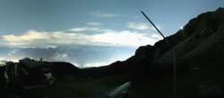 Archiv Foto Webcam Axams: Blick vom Birgitzköpflhaus 03:00