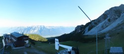 Archiv Foto Webcam Axams: Blick vom Birgitzköpflhaus 08:00