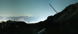 Archiv Foto Webcam Axams: Blick vom Birgitzköpflhaus 23:00