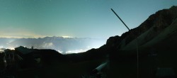 Archiv Foto Webcam Axams: Blick vom Birgitzköpflhaus 03:00