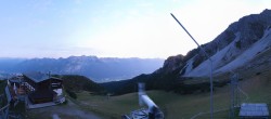 Archiv Foto Webcam Axams: Blick vom Birgitzköpflhaus 05:00