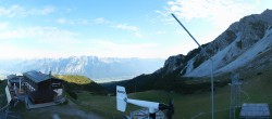 Archiv Foto Webcam Axams: Blick vom Birgitzköpflhaus 07:00