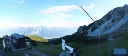 Archiv Foto Webcam Axams: Blick vom Birgitzköpflhaus 08:00