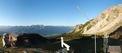 Archiv Foto Webcam Axams: Blick vom Birgitzköpflhaus 17:00