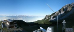 Archiv Foto Webcam Axams: Blick vom Birgitzköpflhaus 23:00