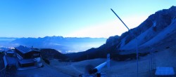 Archiv Foto Webcam Axams: Blick vom Birgitzköpflhaus 05:00