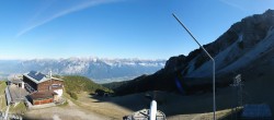 Archiv Foto Webcam Axams: Blick vom Birgitzköpflhaus 09:00