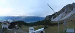 Archiv Foto Webcam Axams: Blick vom Birgitzköpflhaus 08:00