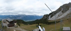 Archiv Foto Webcam Axams: Blick vom Birgitzköpflhaus 13:00