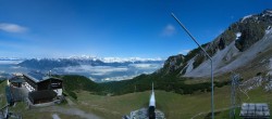 Archiv Foto Webcam Axams: Blick vom Birgitzköpflhaus 01:00
