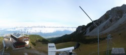 Archiv Foto Webcam Axams: Blick vom Birgitzköpflhaus 09:00