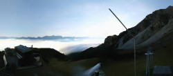Archiv Foto Webcam Axams: Blick vom Birgitzköpflhaus 19:00