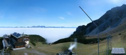 Archiv Foto Webcam Axams: Blick vom Birgitzköpflhaus 23:00