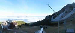 Archiv Foto Webcam Axams: Blick vom Birgitzköpflhaus 09:00