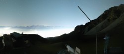 Archiv Foto Webcam Axams: Blick vom Birgitzköpflhaus 19:00