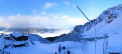 Archiv Foto Webcam Axams: Blick vom Birgitzköpflhaus 05:00