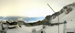 Archiv Foto Webcam Axams: Blick vom Birgitzköpflhaus 05:00