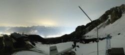 Archiv Foto Webcam Axams: Blick vom Birgitzköpflhaus 23:00