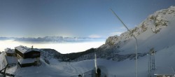 Archiv Foto Webcam Axams: Blick vom Birgitzköpflhaus 18:00