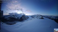 Archiv Foto Webcam Aletsch Arena: Grosser Aletschgletscher (Eggishorn) 19:00
