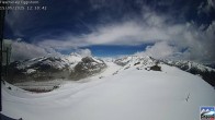 Archiv Foto Webcam Aletsch Arena: Grosser Aletschgletscher (Eggishorn) 11:00