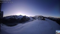 Archived image Aletsch Arena - Webcam Eggishorn 19:00