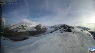 Archiv Foto Webcam Aletsch Arena: Grosser Aletschgletscher (Eggishorn) 06:00