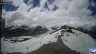 Archiv Foto Webcam Aletsch Arena: Grosser Aletschgletscher (Eggishorn) 13:00