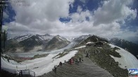 Archiv Foto Webcam Aletsch Arena: Grosser Aletschgletscher (Eggishorn) 09:00