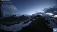 Archiv Foto Webcam Aletsch Arena: Grosser Aletschgletscher (Eggishorn) 03:00