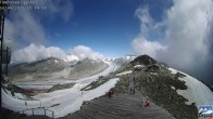 Archiv Foto Webcam Aletsch Arena: Grosser Aletschgletscher (Eggishorn) 09:00