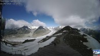 Archiv Foto Webcam Aletsch Arena: Grosser Aletschgletscher (Eggishorn) 11:00