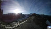Archiv Foto Webcam Aletsch Arena: Grosser Aletschgletscher (Eggishorn) 19:00