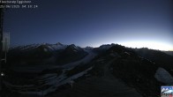 Archiv Foto Webcam Aletsch Arena: Grosser Aletschgletscher (Eggishorn) 03:00