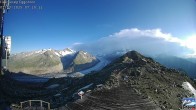 Archiv Foto Webcam Aletsch Arena: Grosser Aletschgletscher (Eggishorn) 06:00